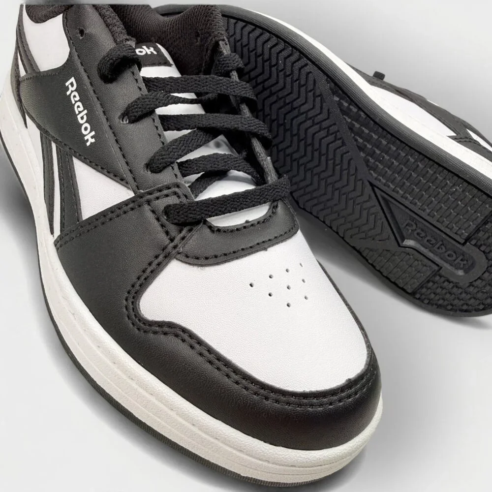 Reebok Boys Royal Prime 2.0 Black White US 13 Big Kids Sneaker New w/ Box - Picture 11 of 13